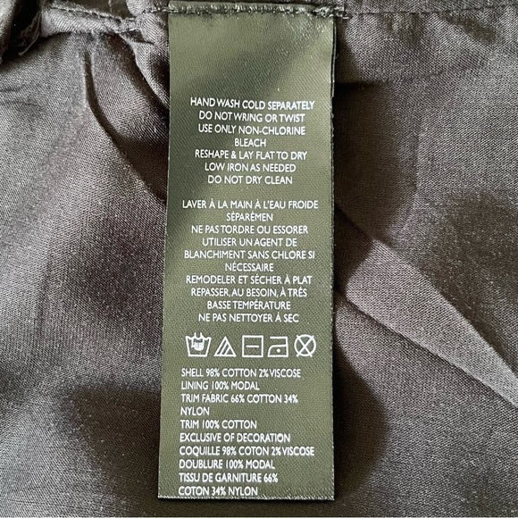 Free People Black Lace Mock Neck Sleeveless Mini Dress Size XS - Picture 12 of 14